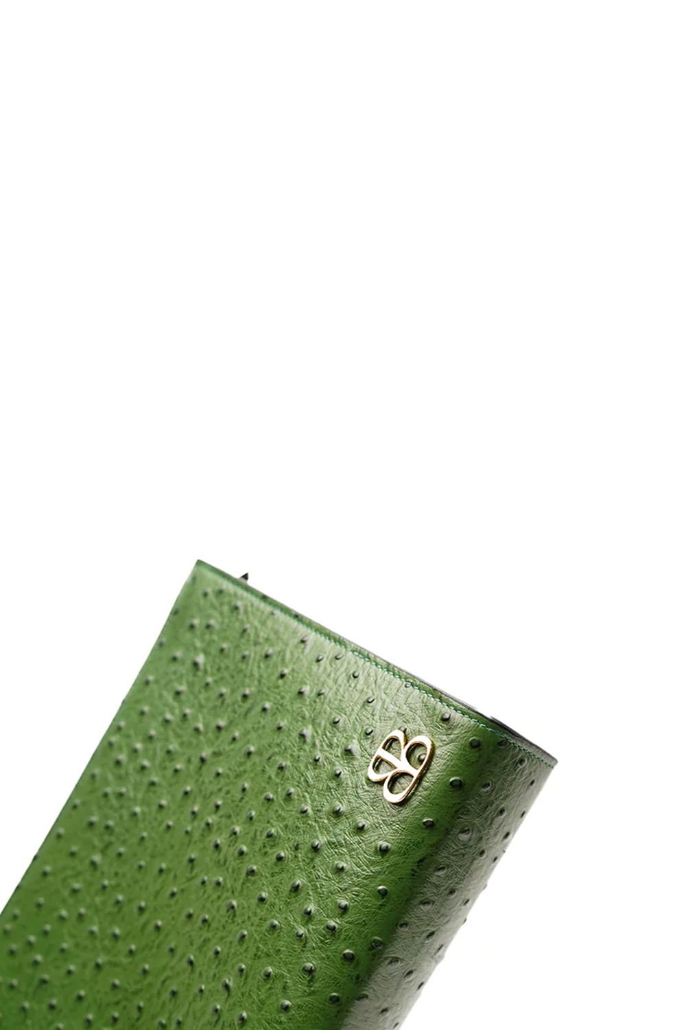 Ostrich Green Bag