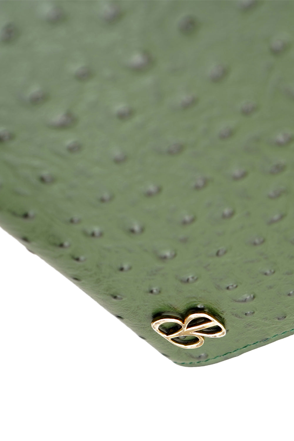 Ostrich Green Bag